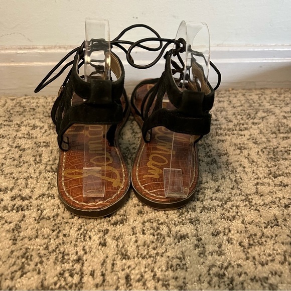 Sam Edelman Black Gemma Gladiator Sandals Size 7 - Picture 6 of 8